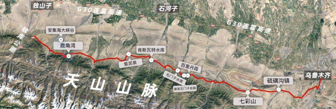 S101国防公路线路图