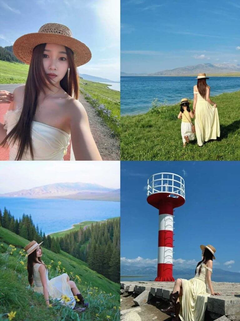 6-8月的塞里木湖