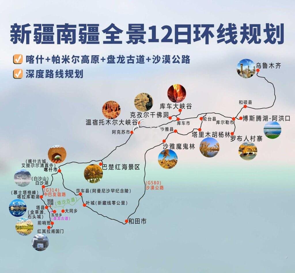 新疆南疆12日行程
