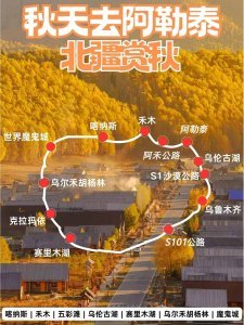 北疆阿勒泰塞里木湖赏秋路线