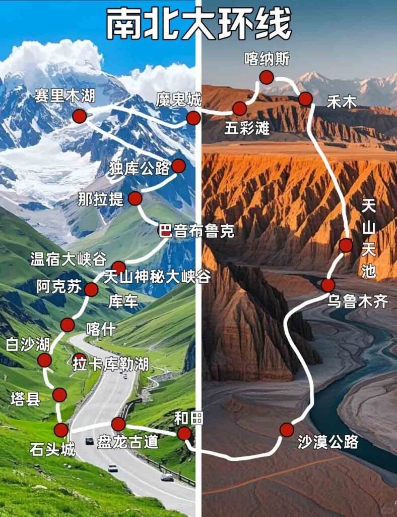 南疆北疆大环线